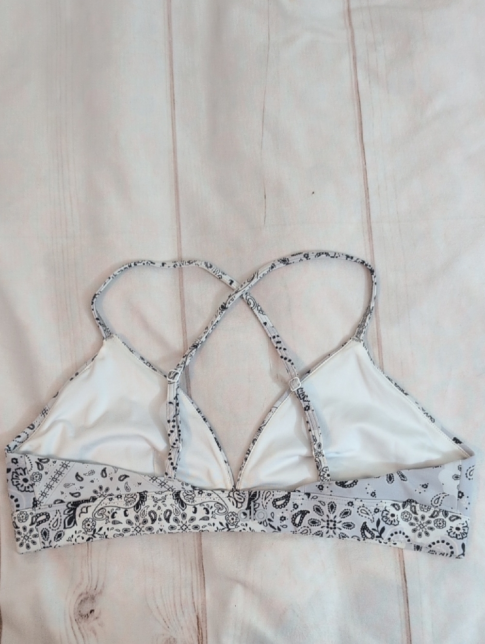 Alo Yoga Vapor Bandana Splendor Bra size Large Like New - Picture 3 of 5